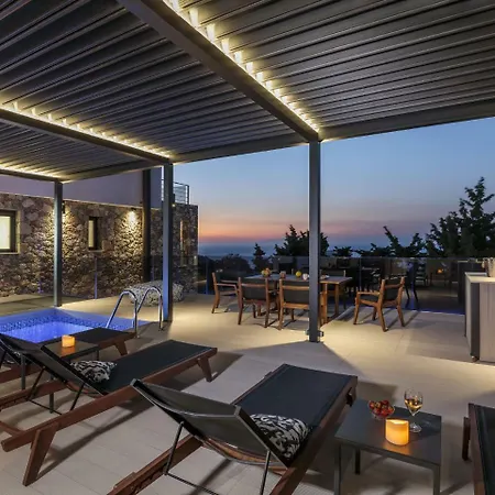 Luxury Villa With Private Pool In Rhodes Villa *